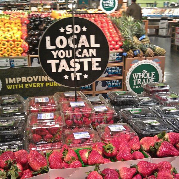 Photo taken at Whole Foods Market by Bob B. on 3/10/2013-加尼福尼亚 恩西尼塔斯海岸公路101S687(W E圣& W F街间) Photo taken at Whole Foods Market by Bob B. on 3/10/2013