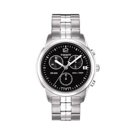 瑞士手表 天梭男表 手表男 石英表 钢带表  T049.417.11.057.00