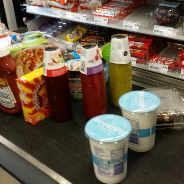 Photo taken at Albert Heijn by Arie P. on 5/5/2014
