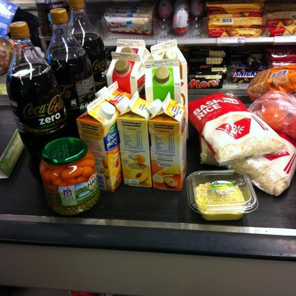 Photo taken at Albert Heijn by Ratna G. on 2/11/2012