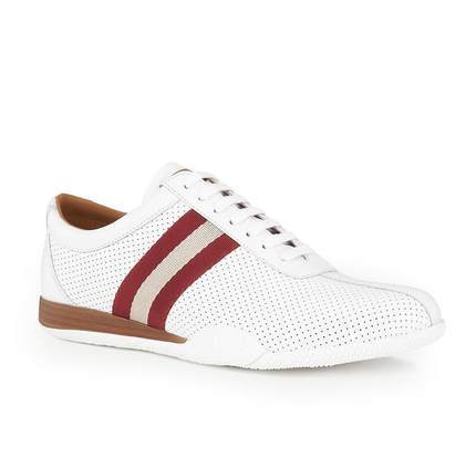 正品 BALLY 巴利男士牛皮网面系带休闲鞋 FRENZ-FO/07 6187077