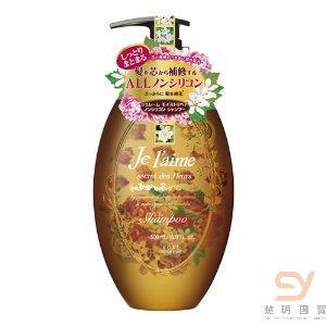 日本进口保湿洗发水-KOSE高丝Jelaime无硅油殿堂级洗发水-【黄色】滋润保湿型