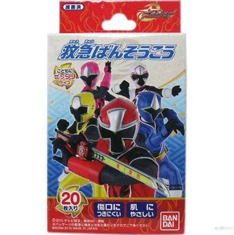 日本万代Bandai手里剑战队儿童创可贴 急救护理 20片 挥泪甩卖