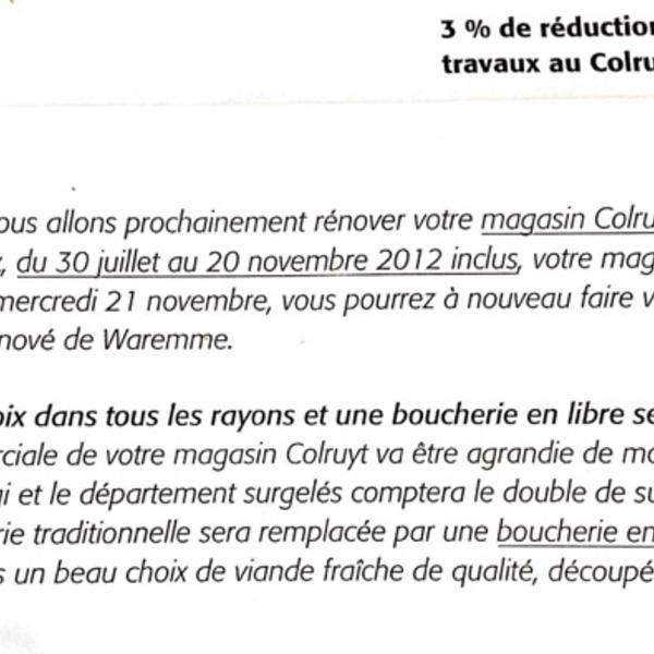 Photo taken at Colruyt by Jonathan L. on 7/16/2012