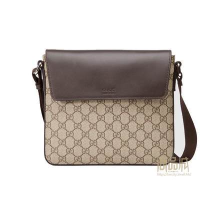 正品直邮Gucci古奇2016新款女包时尚GG印花斜挎包  406708 KHN7N