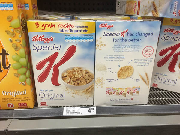 澳大利亚进口原味冲饮-Kellogg's原味冲饮谷物300g