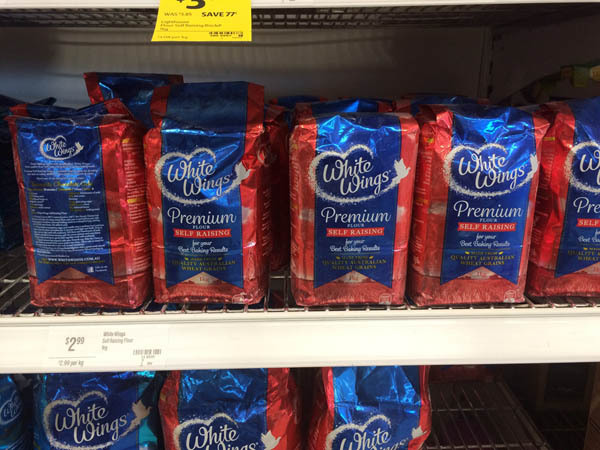 澳大利亚进口自发粉-White Wings自发粉1kg