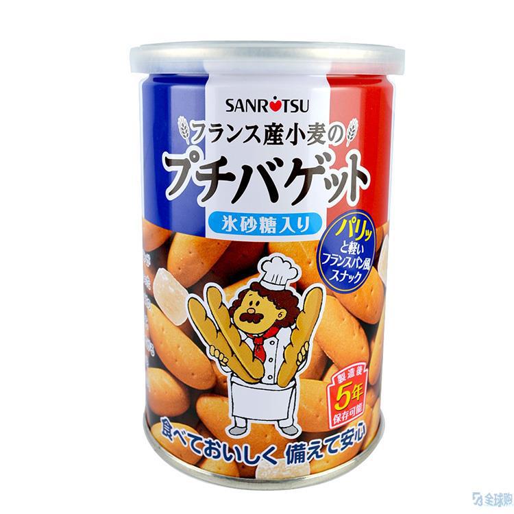 三立制果 Sanritsu Seika 法式长条小面包(内含冰糖) 85g/罐 三立制果 Sanritsu Seika 法式长条小面包(内含冰糖) 85g/罐