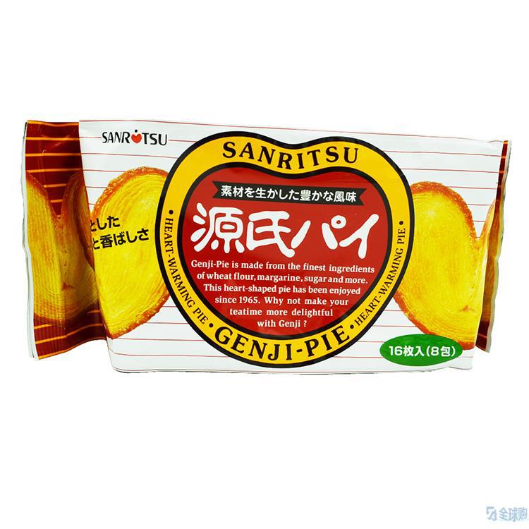 三立制果 Sanritsu Seika 源氏奶油味蝴蝶酥饼 16片/袋 三立制果 Sanritsu Seika 源氏奶油味蝴蝶酥饼 16片/袋