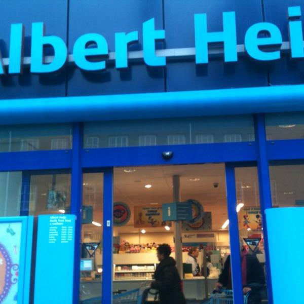 Photo taken at Albert Heijn by David S. on 12/1/2011
