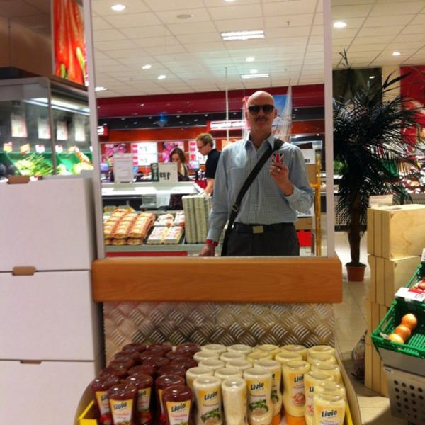 Photo taken at REWE by Michael K. on 5/19/2012