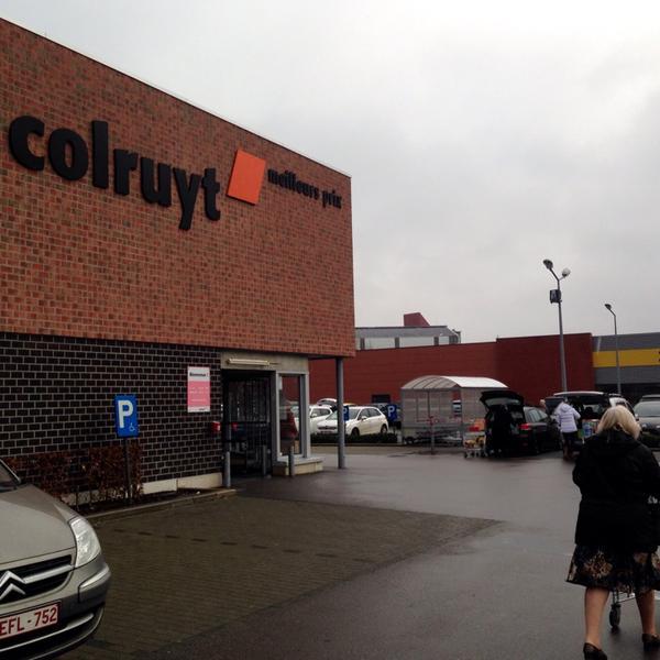 Photo taken at Colruyt by Kristof Victor D. on 12/7/2013