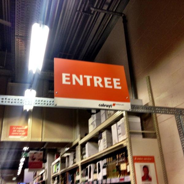 Photo taken at Colruyt by Kristof Victor D. on 3/2/2013