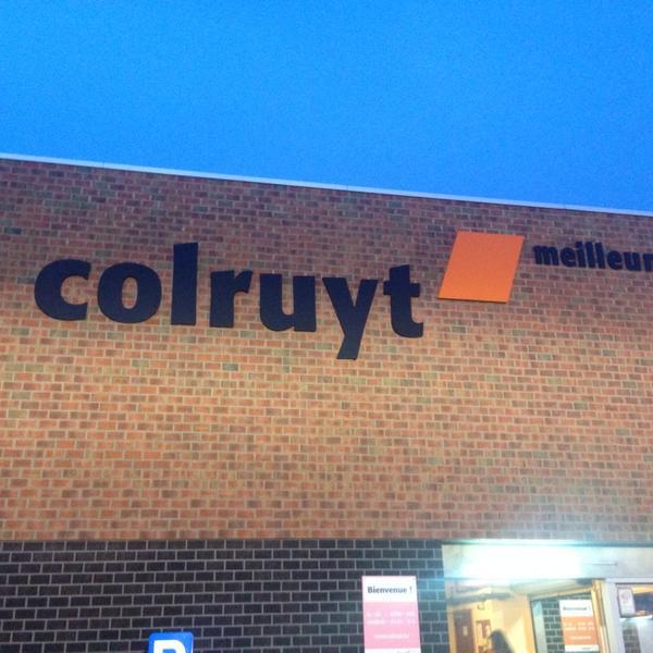 Photo taken at Colruyt by Kristof Victor D. on 2/8/2014