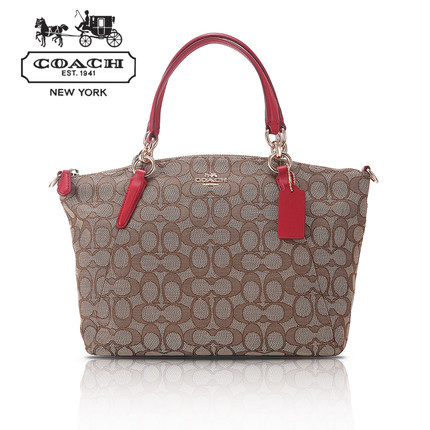 COACH/蔻驰新款帆布印花C纹饺子包单肩包/斜挎女包 36625 COACH/蔻驰新款帆布印花C纹饺子包单肩包/斜挎女包 36625