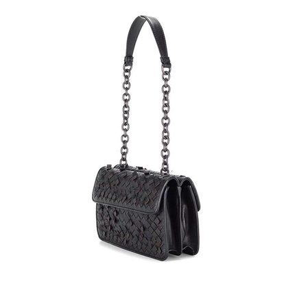 Bottega Veneta/宝缇嘉正品BV354390女士编织皮斜挎包香港直邮