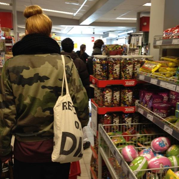 Photo taken at Fakta by Christian V. on 4/12/2012