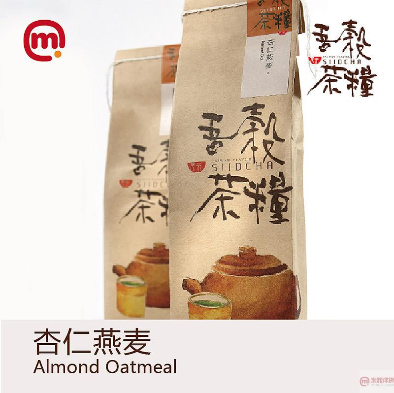 中国台湾 SIIDCHA-吾谷茶粮擂茶饮品系列(杏仁燕麦)-300g