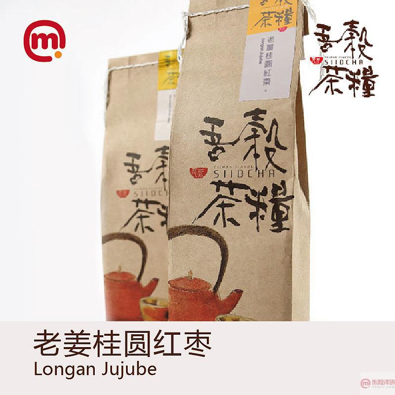 中国台湾 SIIDCHA-吾谷茶粮擂茶饮品系列(老姜桂圆红枣)-300g