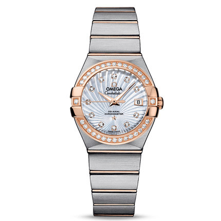 全球联保 欧米茄Omega-星座系列  机械女表 123.25.27.20.55.001