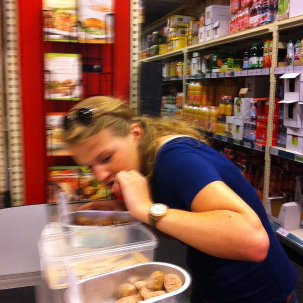 Photo taken at Colruyt by Sheena V. on 8/26/2013