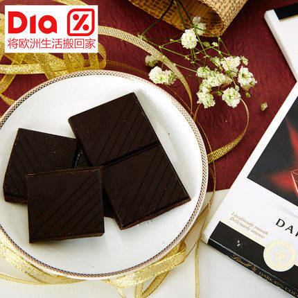 Lindt瑞士莲黑巧克力特级排块85%纯可可脂100g 仅限以2的倍数购买