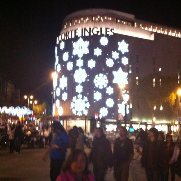 Photo taken at El Corte Inglés by Carmen D. on 11/22/2012