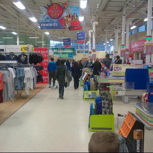 Photo taken at Tesco by James on 2/14/2012