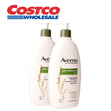 美国Aveeno天然燕麦活力润肤乳液591ml*2入 保湿身体乳Costco直营 美国Aveeno天然燕麦活力润肤乳液591ml*2入 保湿身体乳Costco直营