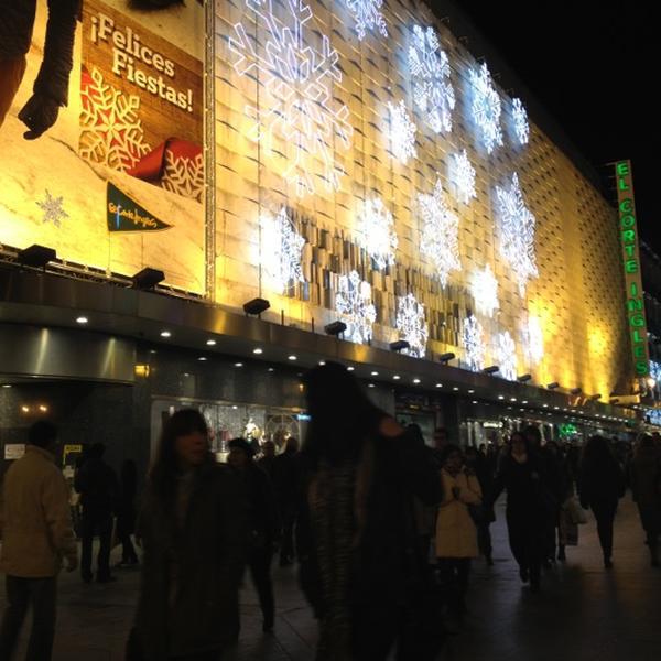 Photo taken at El Corte Inglés by Manuel J. on 12/2/2012