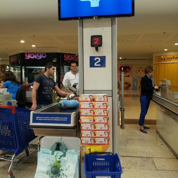 Photo taken at Carrefour Alfafar by Sergio G. on 4/11/2014