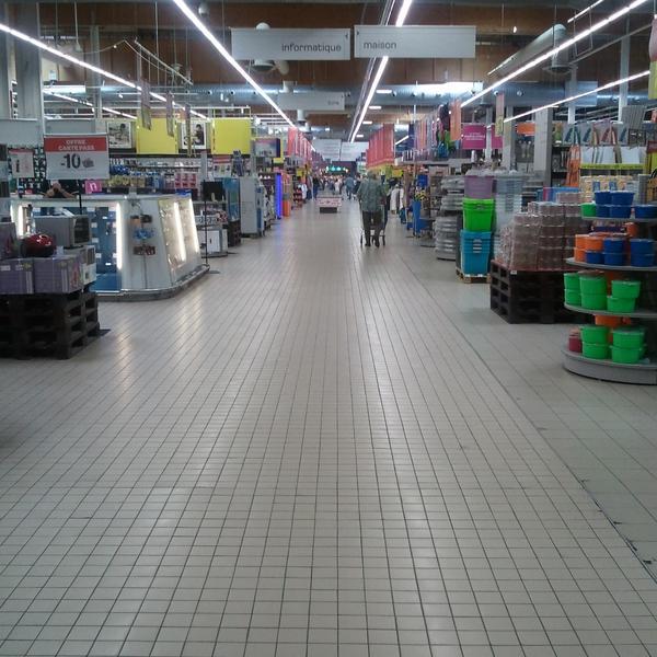 Photo taken at Carrefour by Rutger S. on 8/4/2011