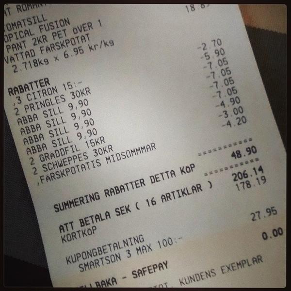 Photo taken at Coop Forum Vinsta by Joachim A. on 6/21/2014