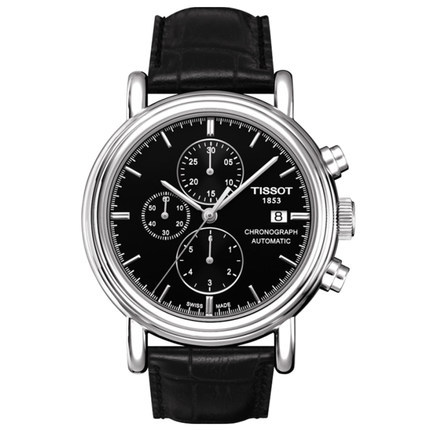 瑞士手表 天梭男表 手表男 机械表  皮带表 T068.427.16.051.00