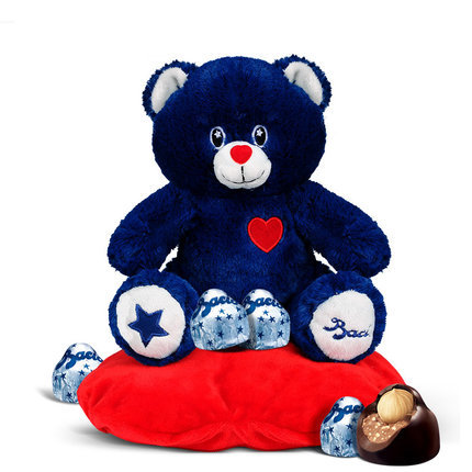 意大利进口 baci情人夹心黑巧克力生日礼品零食限量小熊包邮 143G