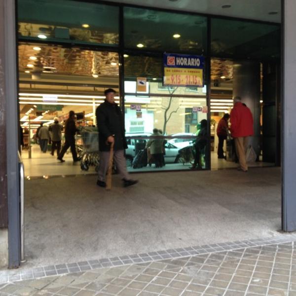 Photo taken at Mercadona by Rodrigo L. on 1/27/2012