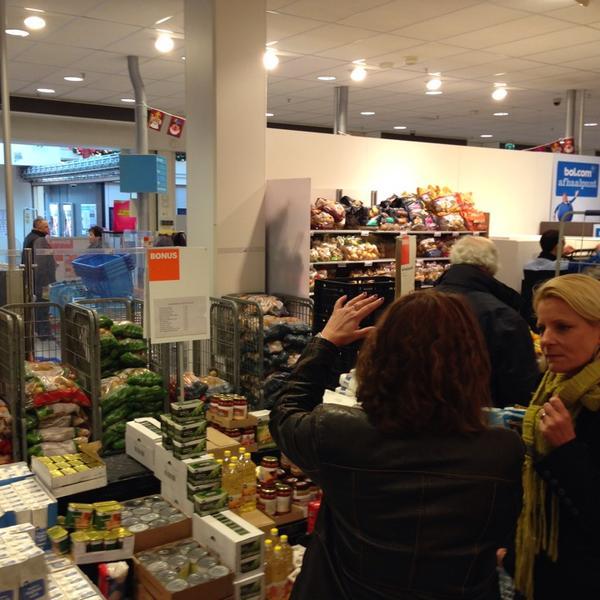 Photo taken at Albert Heijn XL by Olga L. on 11/23/2013