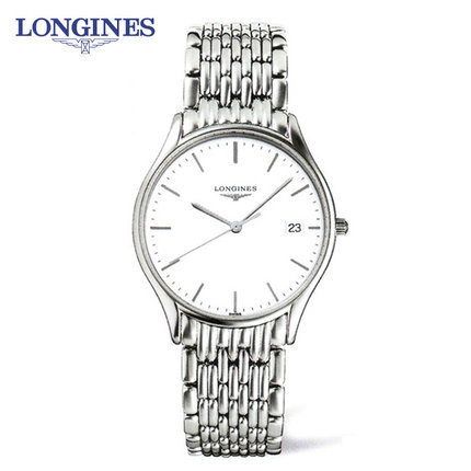 浪琴Longines嘉岚系列石英男士手表 L4.759.4.12.6 全球联保