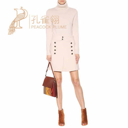 Chloe/蔻依chloe女包16新款时尚皮革拼接单肩斜挎包 P00151299