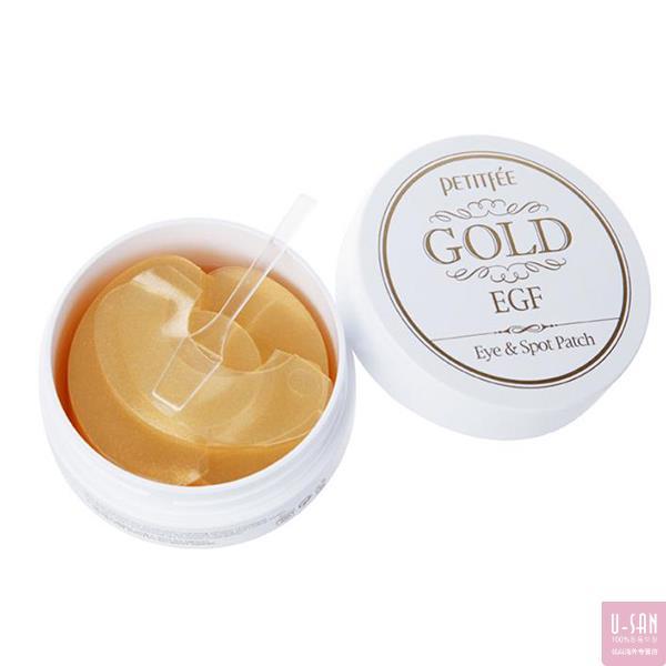 韩国 Petitfee/璞帝妃 美白保湿 去皱 抗衰老 黄金眼膜 EGF凝胶眼贴 60片 韩国 Petitfee/璞帝妃 美白保湿 去皱 抗衰老 黄金眼膜 EGF凝胶眼贴 60片