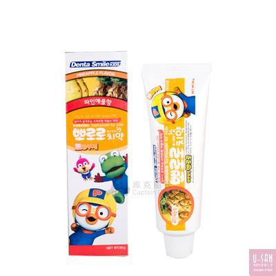 韩国 pororo/宝露露 牙膏 水果菠萝味 韩国 pororo/宝露露 牙膏 水果菠萝味