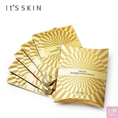 韩国 it s skin/伊思 晶钻 蜗牛原液面膜贴 美白 补水 保湿 修护细纹 5片/盒 韩国 it s skin/伊思 晶钻 蜗牛原液面膜贴 美白 补水 保湿 修护细纹 5片/盒