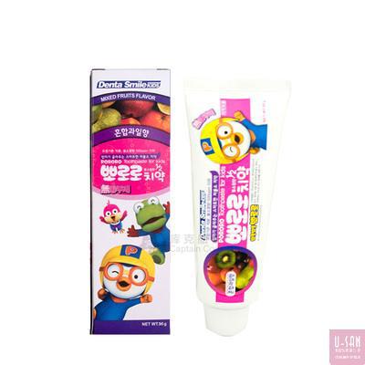 韩国 pororo/宝露露 牙膏 混合水果味