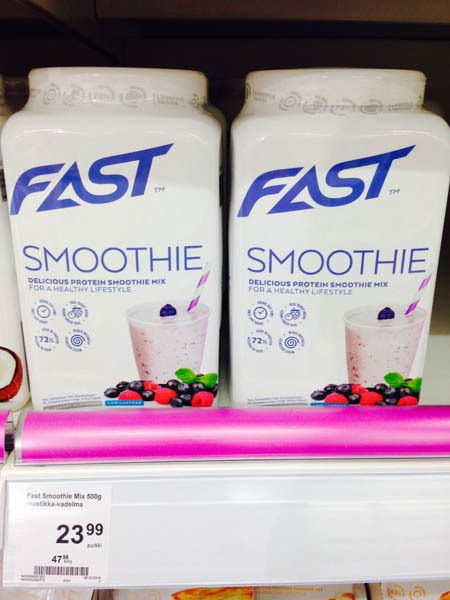 Fast奶昔芬兰特产