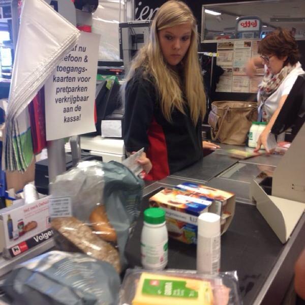 Photo taken at Proxy Delhaize by Stephanie F. on 7/31/2014