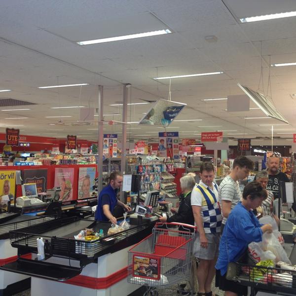 Photo taken at ICA Supermarket by Marcus L. on 7/21/2013