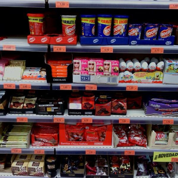 Photo taken at Mercadona by Marina L. on 2/14/2013