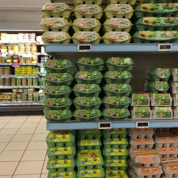 Photo taken at Monoprix by Ivan C. on 5/5/2014-法国巴黎马勒塞尔布大道43号 Photo taken at Monoprix by Ivan C. on 5/5/2014