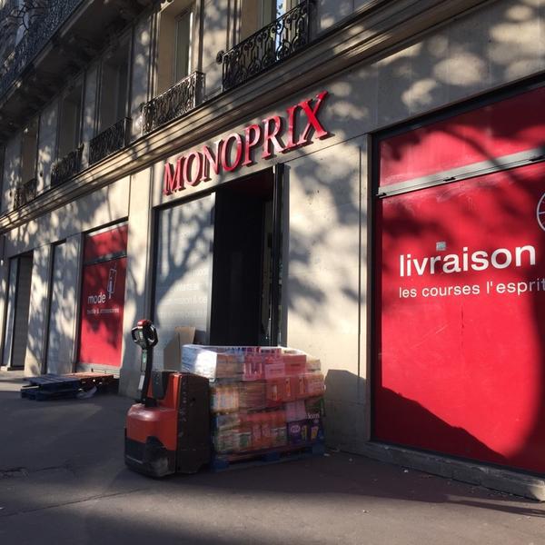 Photo taken at Monoprix by Haruhiko Y. on 10/3/2014-法国巴黎马勒塞尔布大道43号 Photo taken at Monoprix by Haruhiko Y. on 10/3/2014