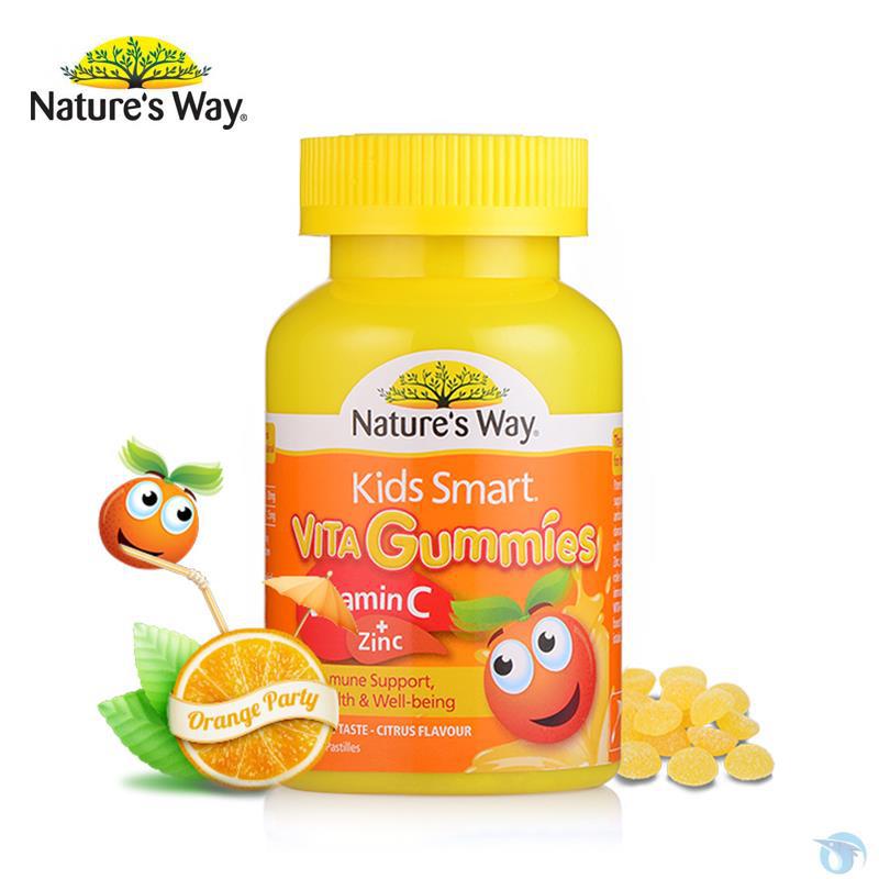 Natures Way佳思敏儿童维生素C补锌软糖60粒 Natures Way佳思敏儿童维生素C补锌软糖60粒